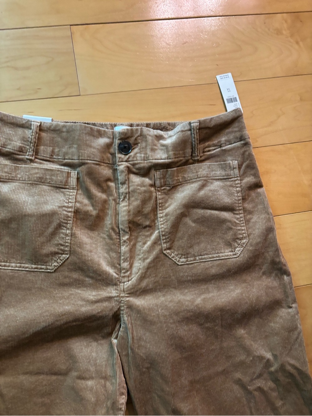 Anthropologie Maeve Colette Camel full length cords 34 NWT - Picture 4 of 8